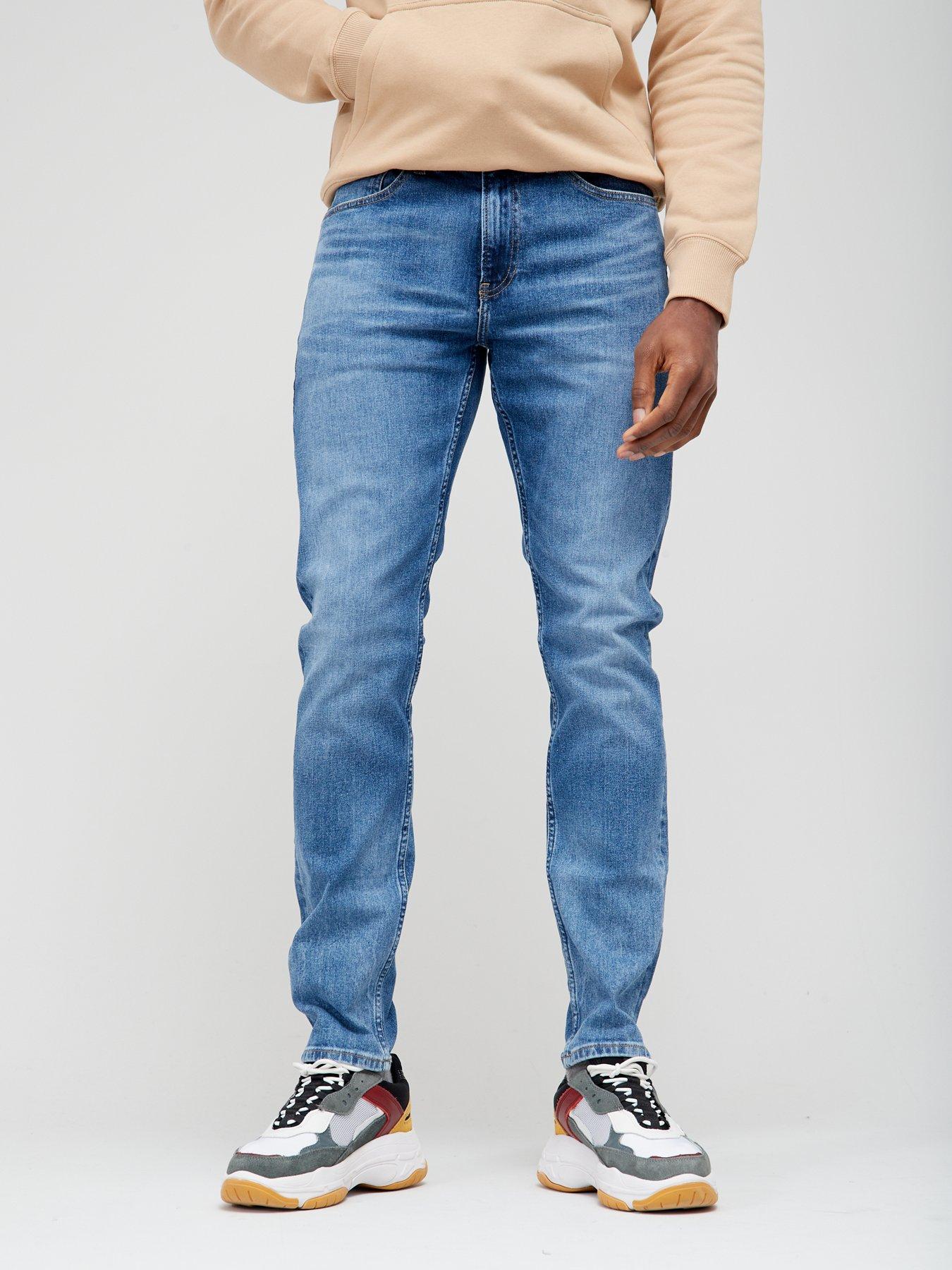 Jeans Slim Taper Fit Jeans - Medium Denim