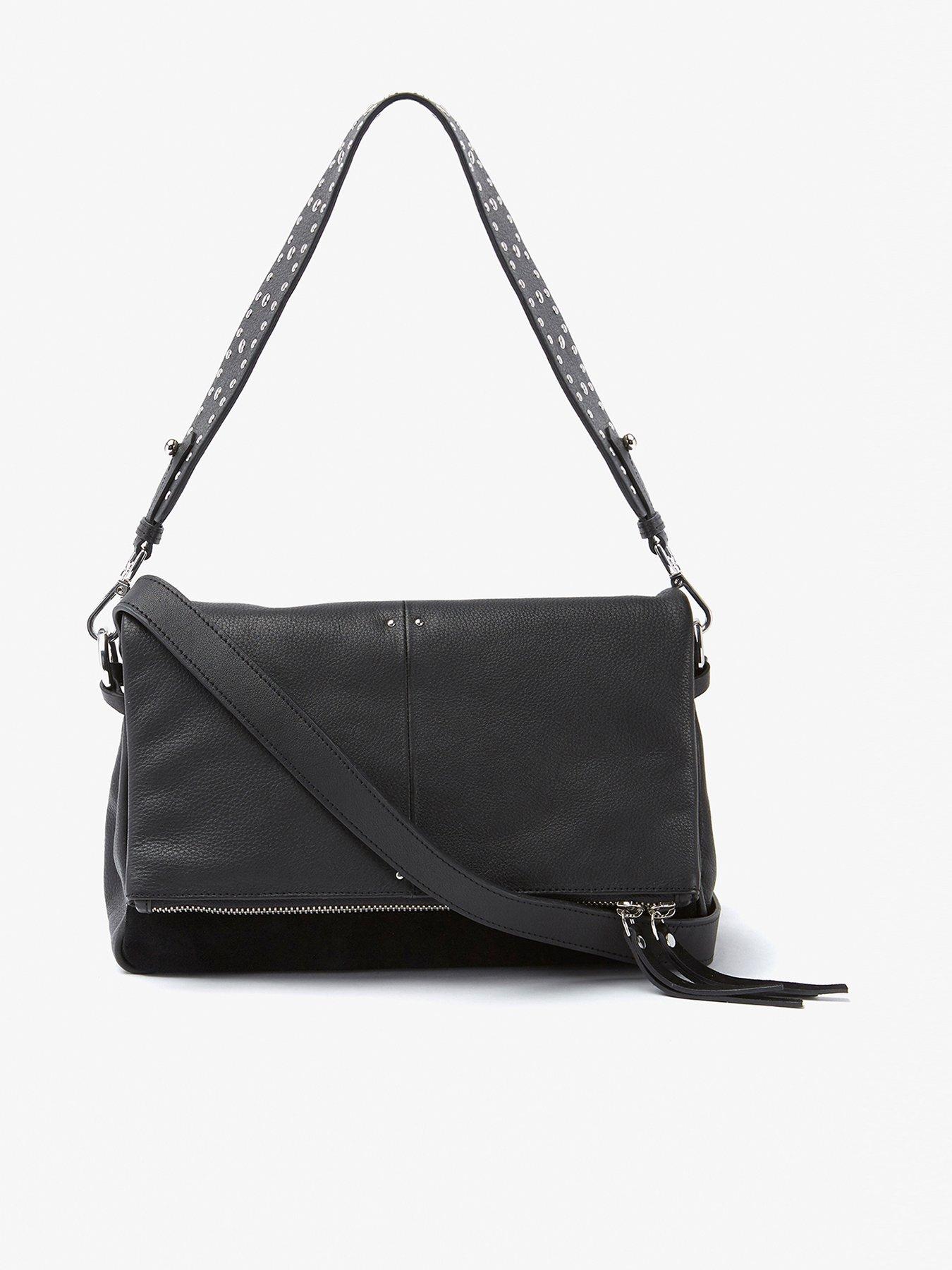  Mint Velvet Cammy Leather Zip Shoulder Bag