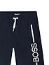  image of boss-boys-logo-swim-shorts-navy