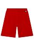  image of boss-boys-logo-swim-shorts-bright-red