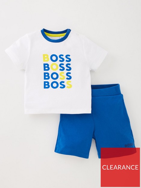 boss-baby-boys-logo-t-shirt-amp-shorts-set-electric-bluewhite