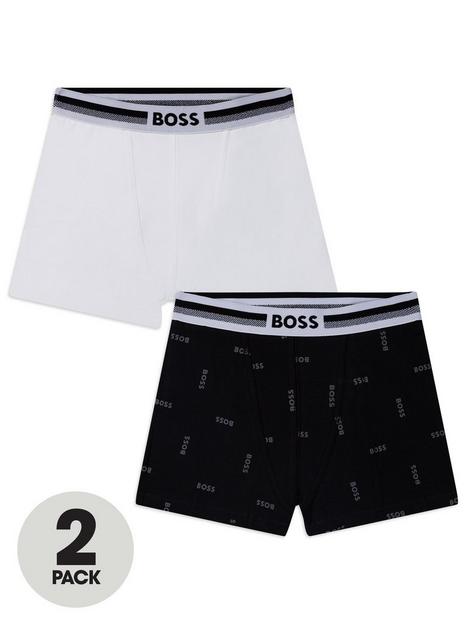boss-boys-pack-of-2-logo-waistband-boxer-shorts-blackwhite
