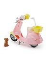 Image thumbnail 3 of 6 of Barbie Scooter with Pet Puppy Accessory
