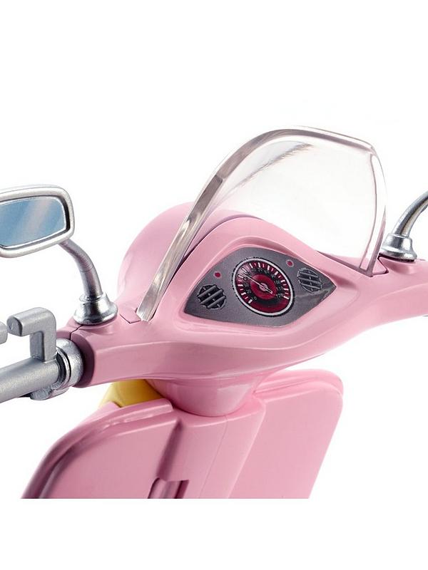 Image 5 of 6 of Barbie Scooter with Pet Puppy Accessory