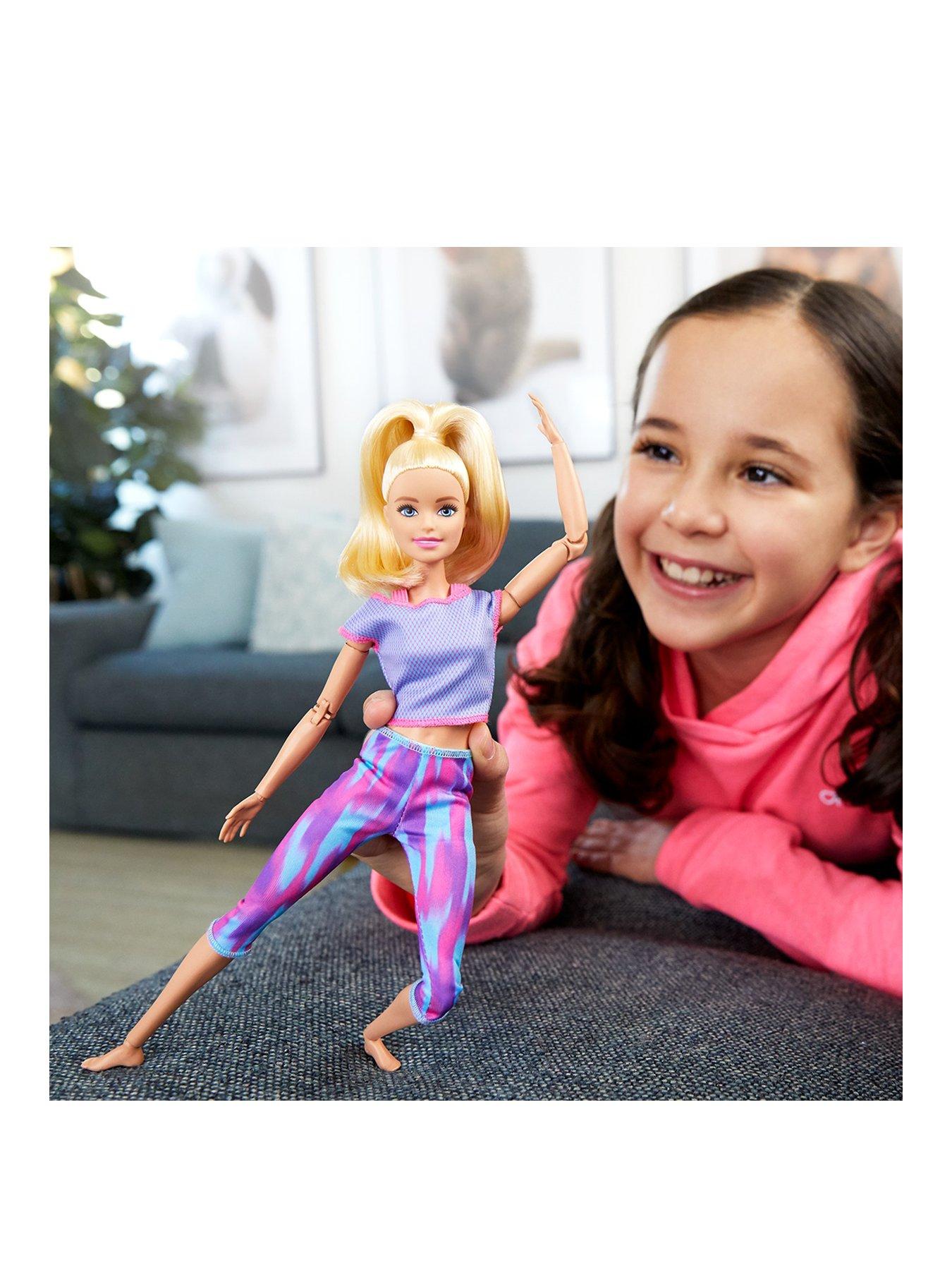 Mattel Women's Movement: Barbie is Made to Move with lifelike poses