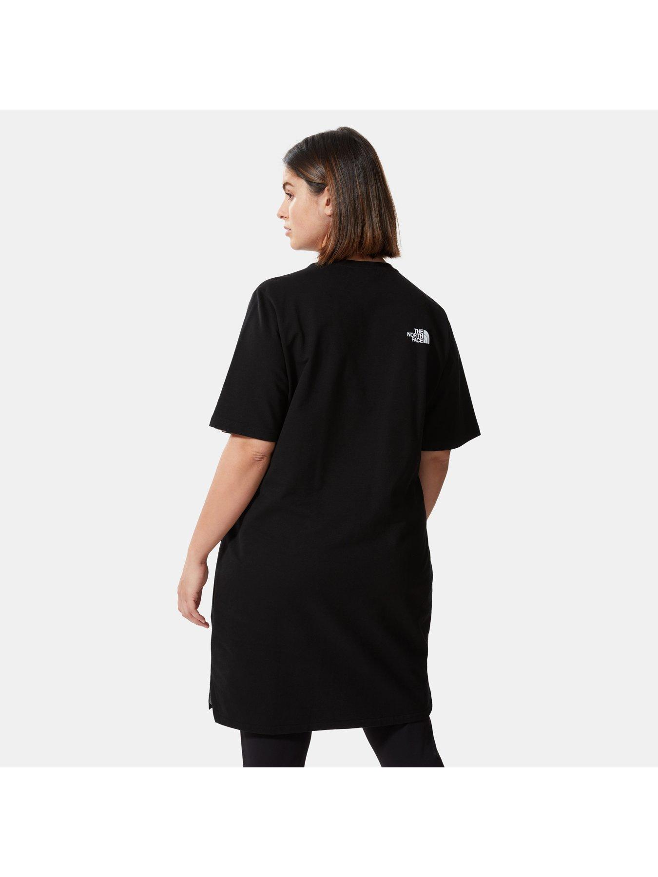 THE NORTH FACE Plus Black Dress - T-Shirt Dome Simple
