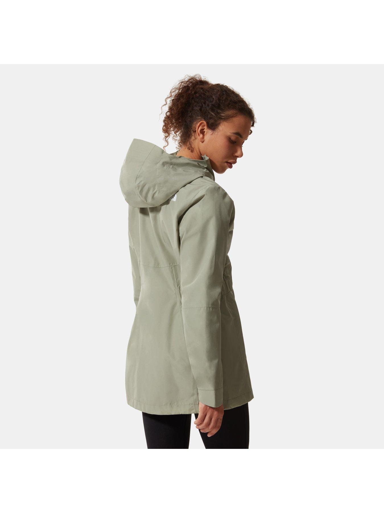 THE NORTH FACE Hikesteller Parka Shell Jacket Pale Green very.co.uk