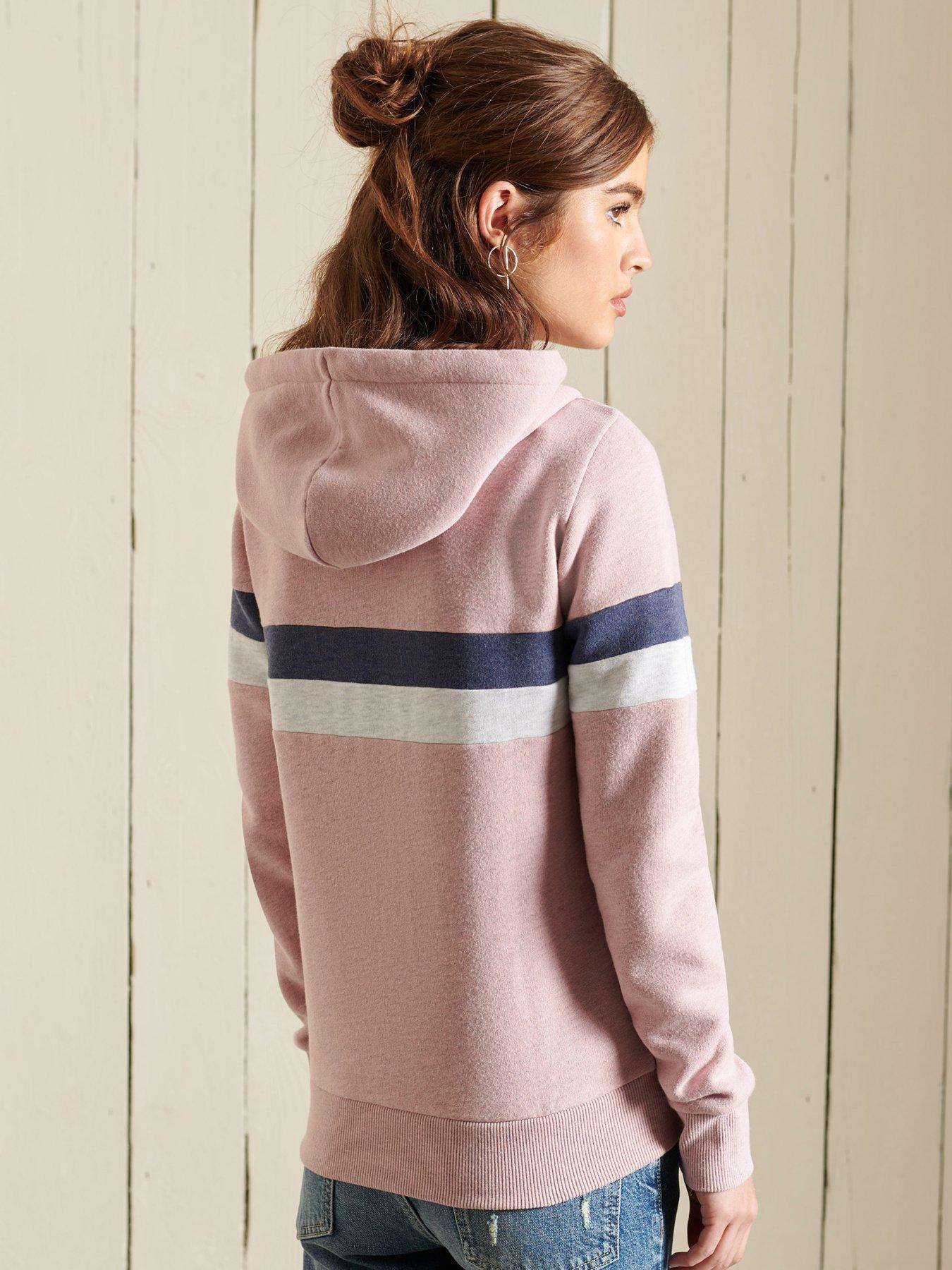 Hoodies & Sweatshirts Collegiate Block Hoodie - Pink