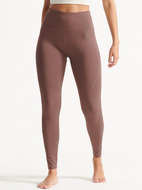 superdry-train-high-waisted-legging--brown