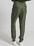  image of superdry-studios-cupro-woven-trouser-green