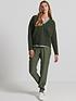  image of superdry-studios-cupro-woven-trouser-green