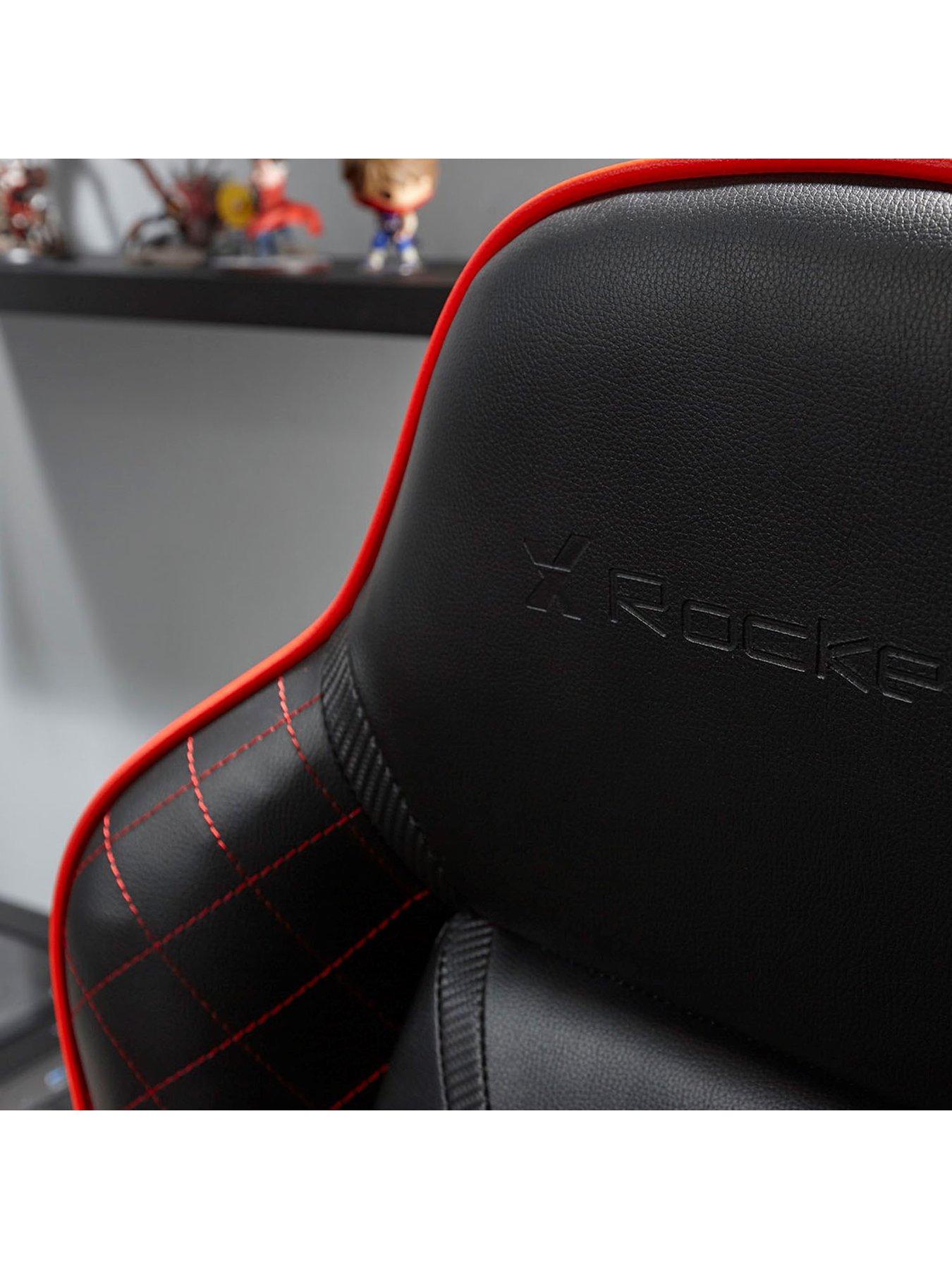Image 3 of 6 of X Rocker Maelstrom Office Chair -&nbsp;Black/Red