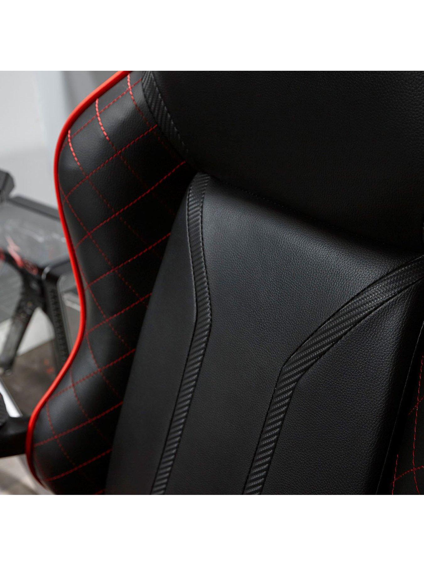 Image 4 of 6 of X Rocker Maelstrom Office Chair -&nbsp;Black/Red