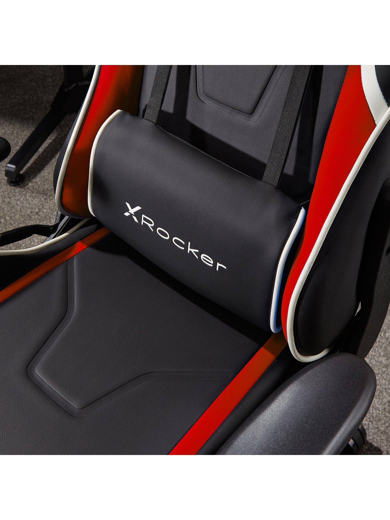 Image 3 of 6 of X Rocker Agility Black/Red Junior PC Office Gaming Chair