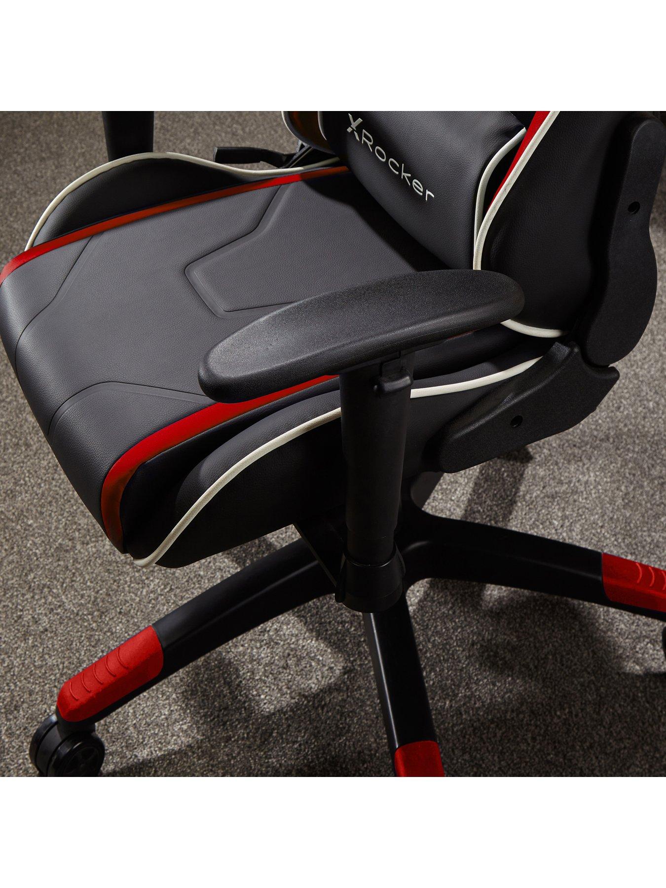 Image 5 of 6 of X Rocker Agility Black/Red Junior PC Office Gaming Chair