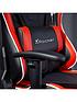  image of x-rocker-agility-redblack-sport-esport-pc-office-gaming-chair