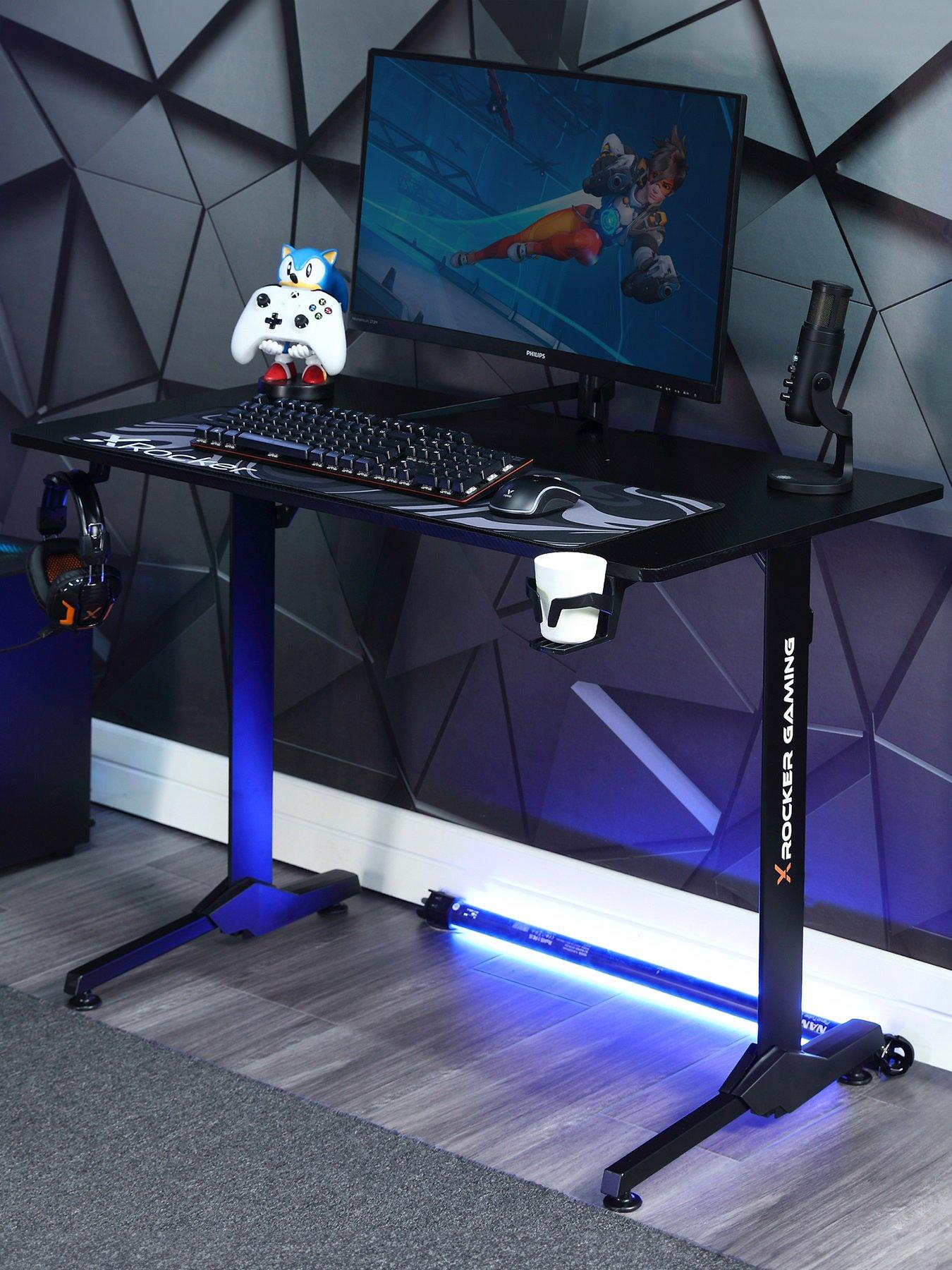 Buy X Rocker Arteon RGB App Controlled LED Gaming Desk, Desks