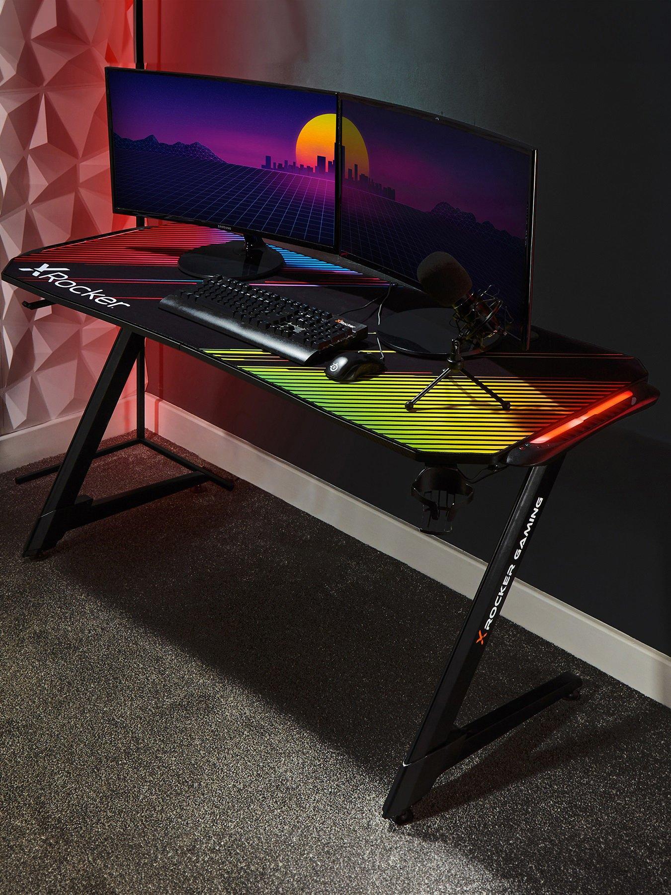 X rocker best sale playstation gaming desk