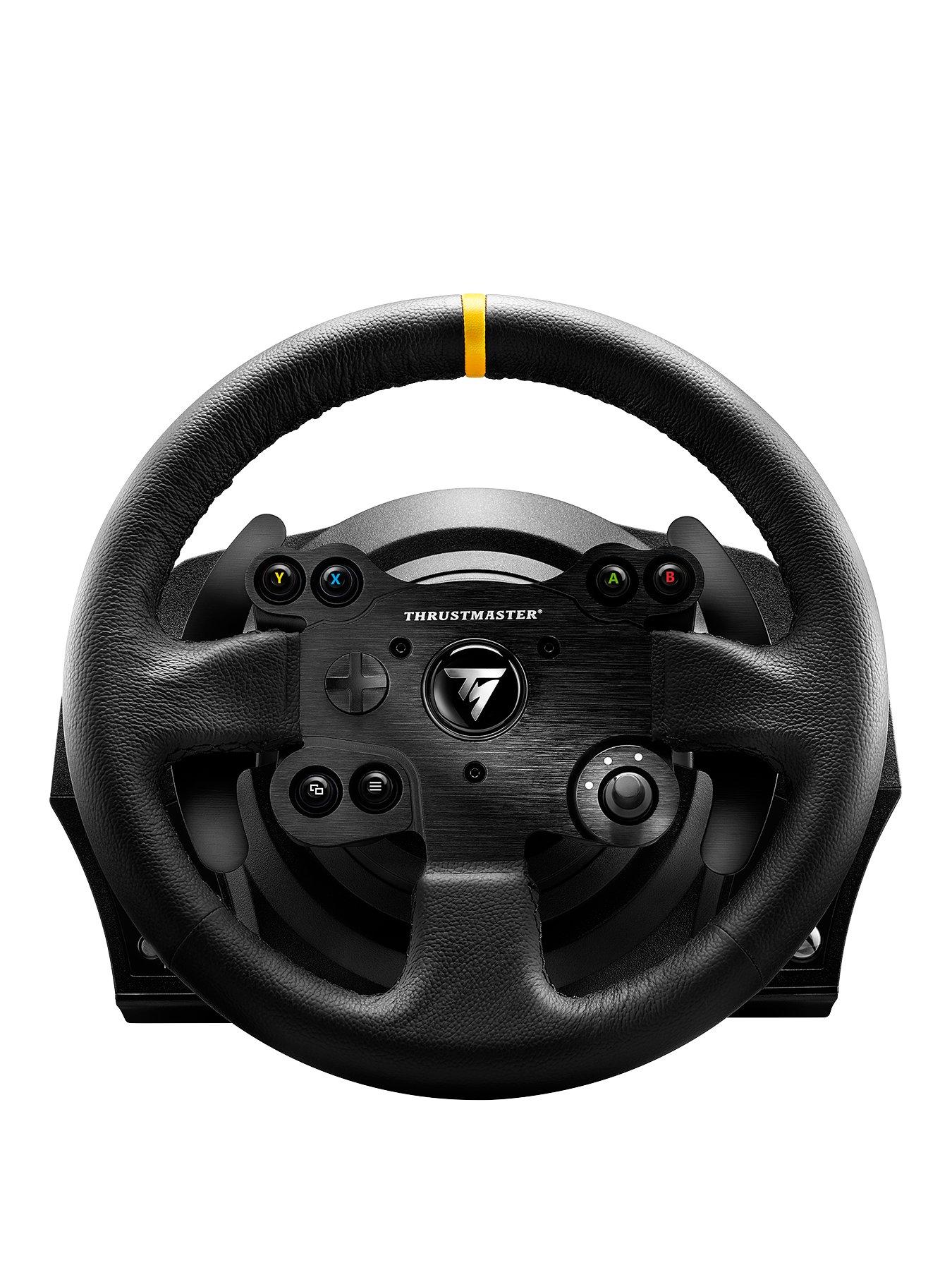  Thrustmaster T300 Ferrari Integral Racing Wheel Alcantara  Edition Racing Wheel with pedals Compatible with (PS5, PS4, PC) :  Everything Else