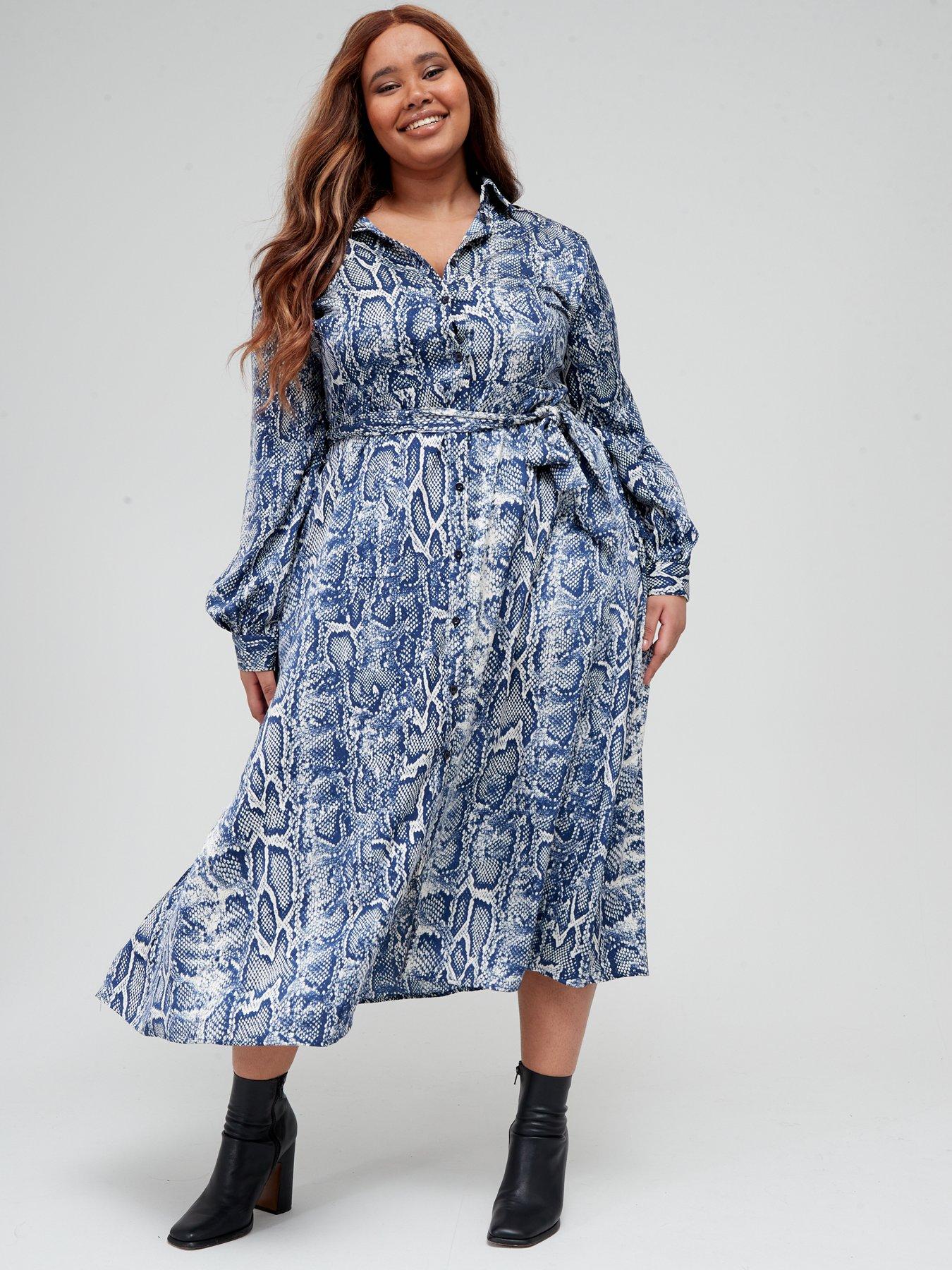 ax paris curve shirt dress