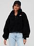  image of the-north-face-platte-sherpa-14-zip-black