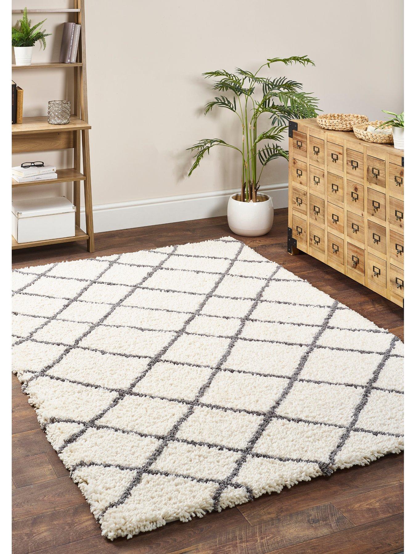 Product photograph of Origins Artisan Diamond Rug from very.co.uk