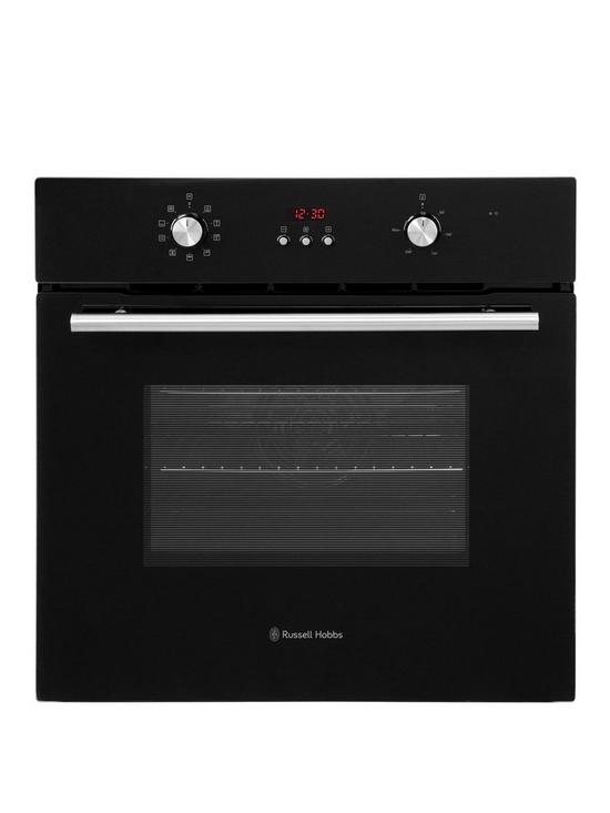 front image of russell-hobbs-rheo6501b-65l-built-in-multifunctional-electric-fan-oven--black