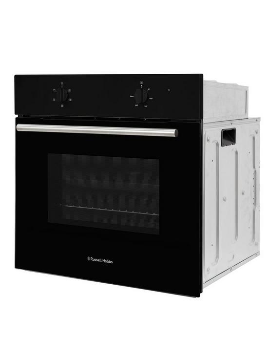stillFront image of russell-hobbs-rhfeo6502b-65l-built-in-electric-fan-oven--black