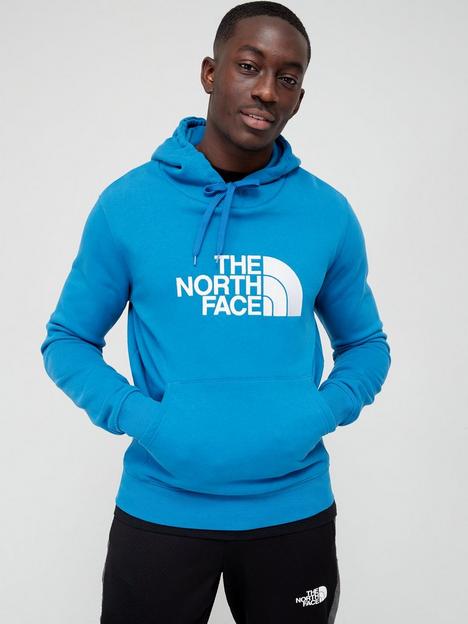 the-north-face-drew-peak-pullover-hoodie-blue