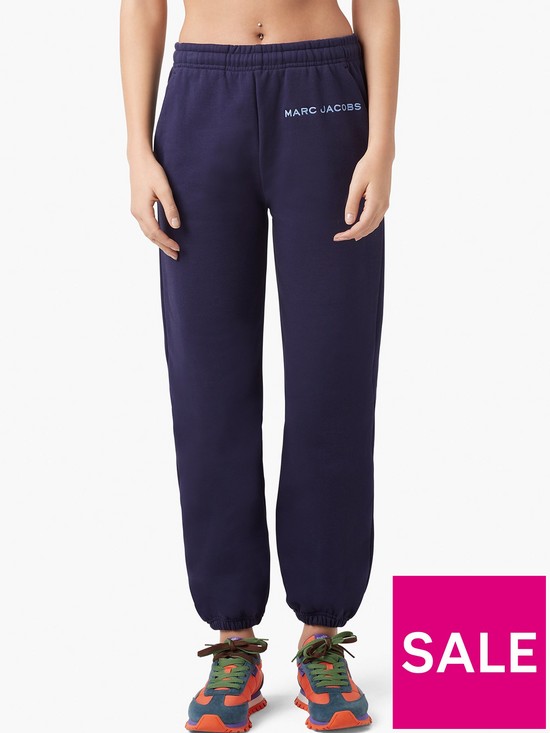 front image of marc-jacobs-the-sweatpants-navy