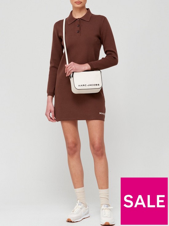 front image of marc-jacobs-the-tennis-dress-chocolatenbsp