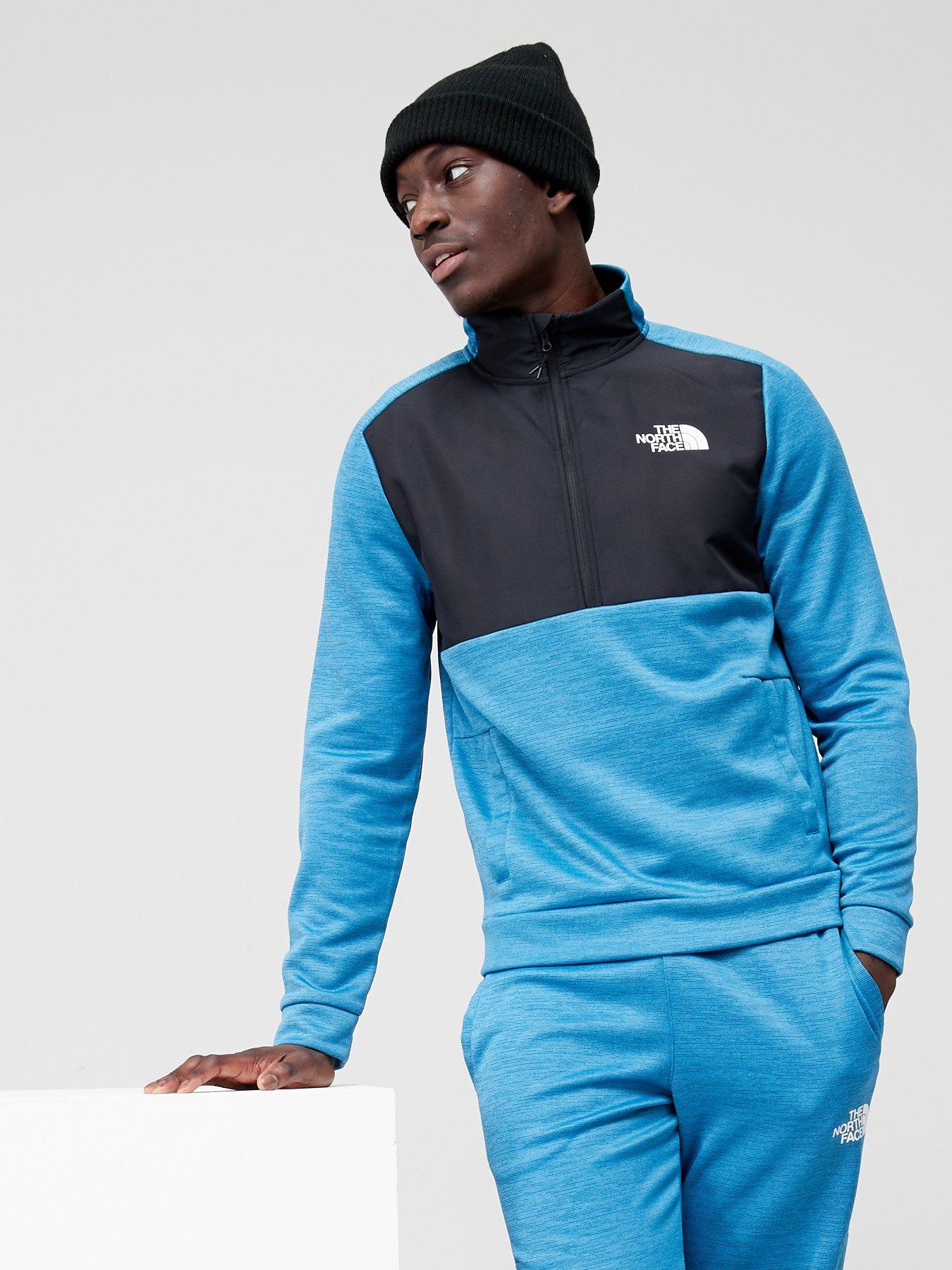 Teal north clearance face fleece