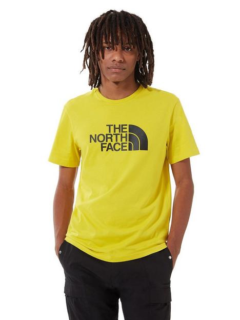 the-north-face-short-sleeve-easy-t-shirt-yellow