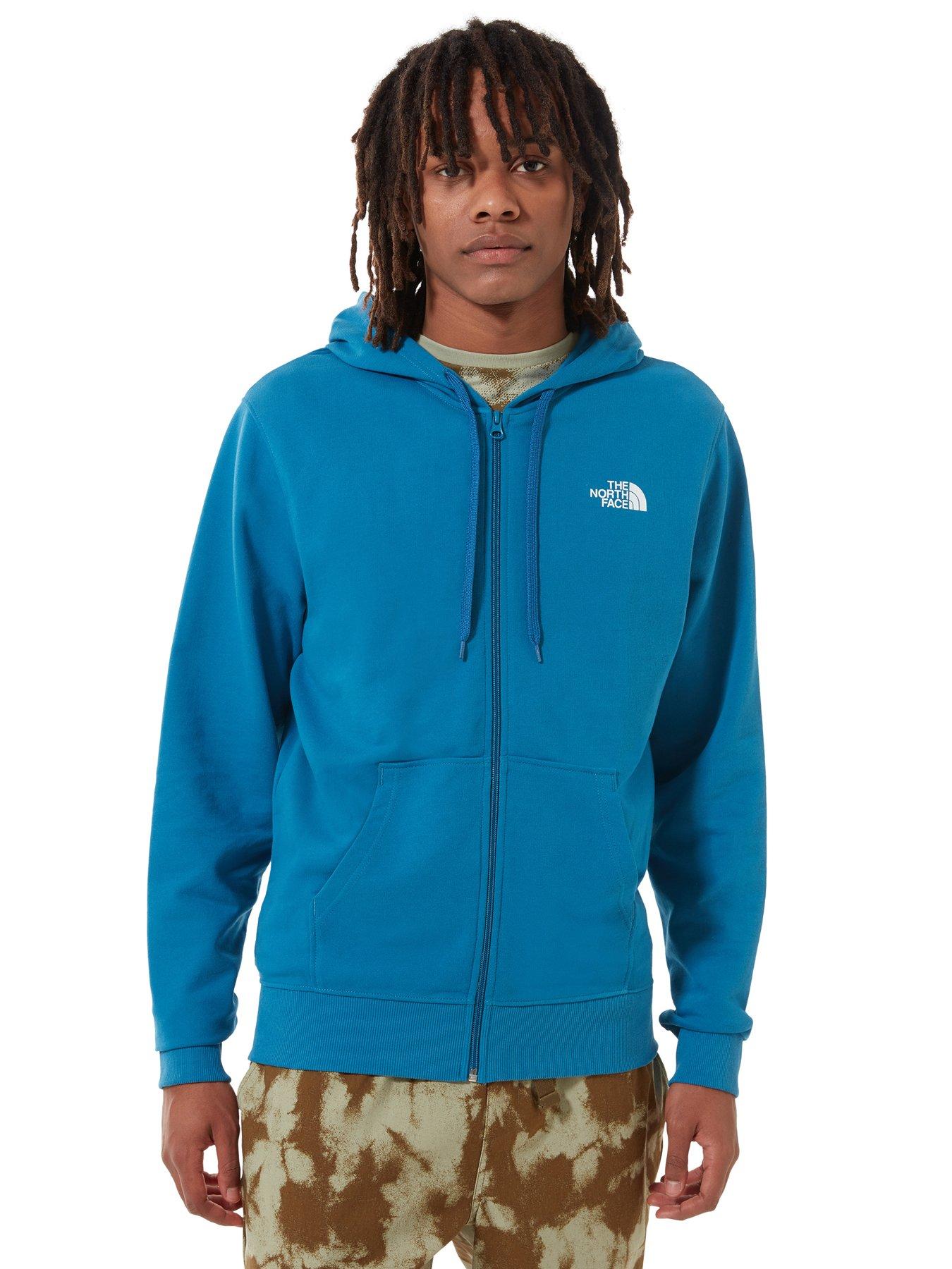 The North Face Open Gate Full Zip Light Hoodie Blue Very Co Uk