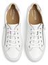  image of hotter-chase-ii-wide-fit-trainers-white