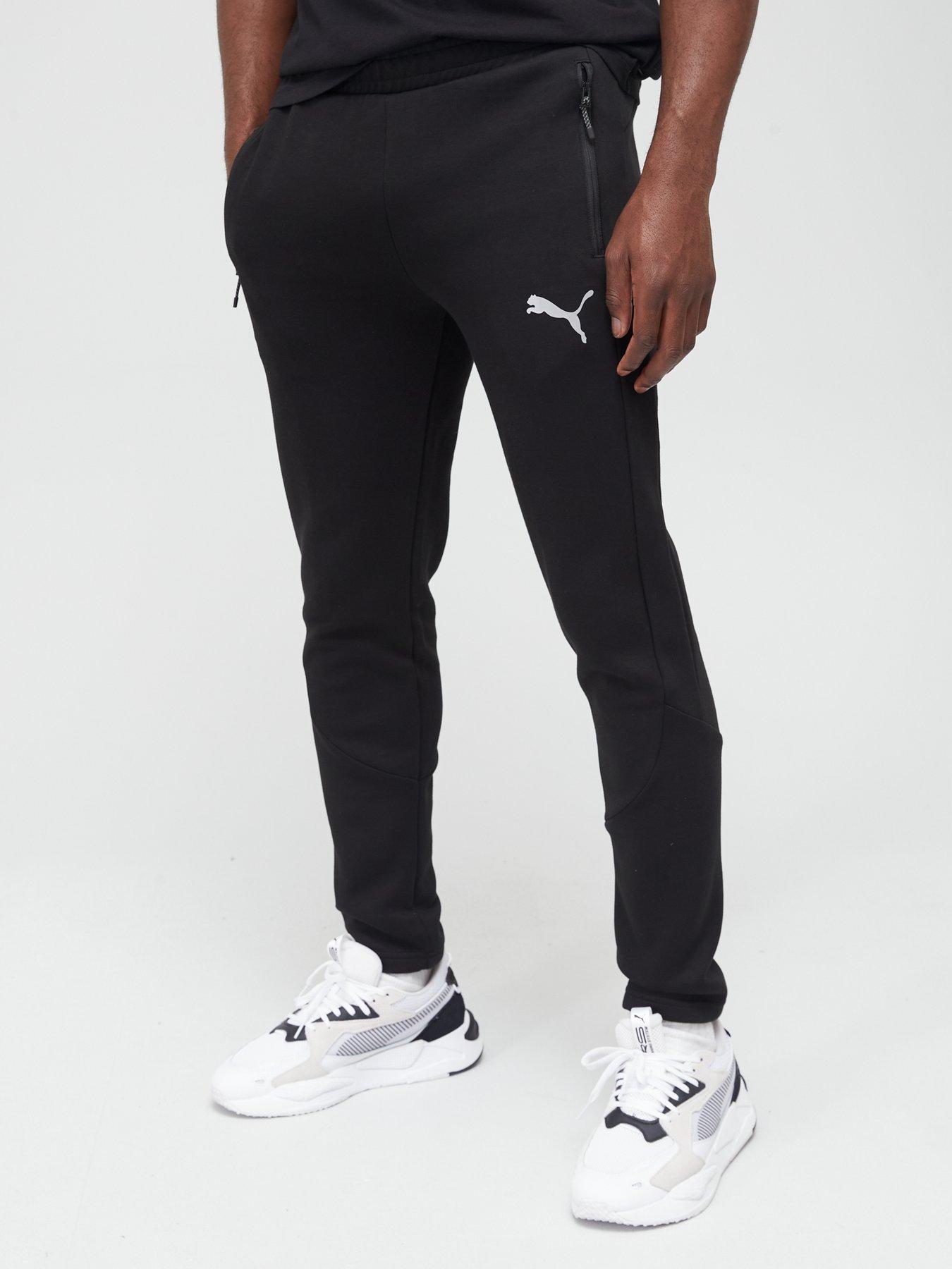 mens puma jogging bottoms