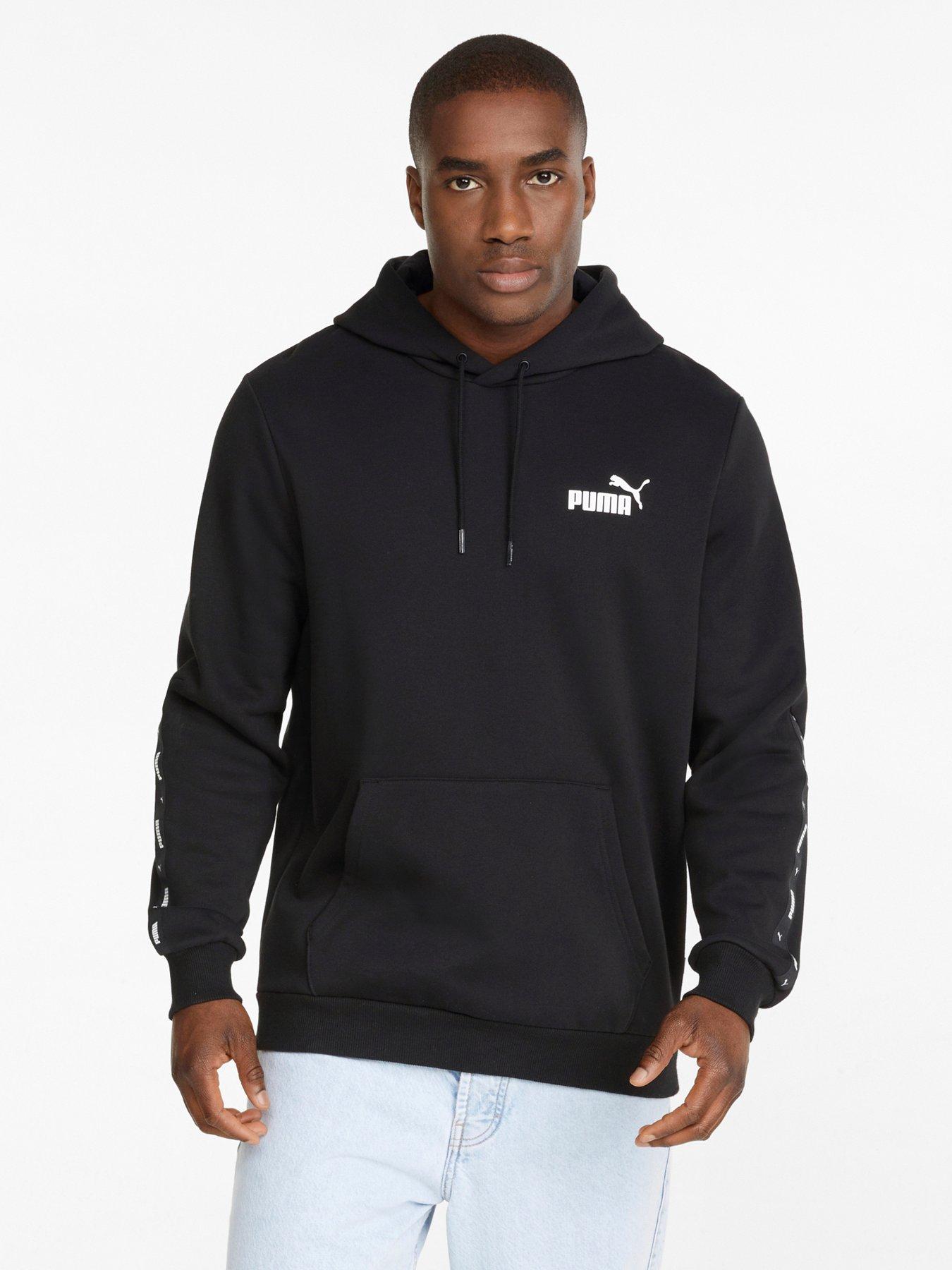 puma poly tape overhead hoodie