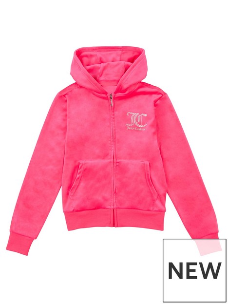 juicy-couture-girls-velour-zip-through-hoodie-neon-pink