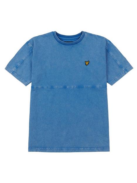 lyle-scott-boys-acid-wash-short-sleeve-t-shirt-blue