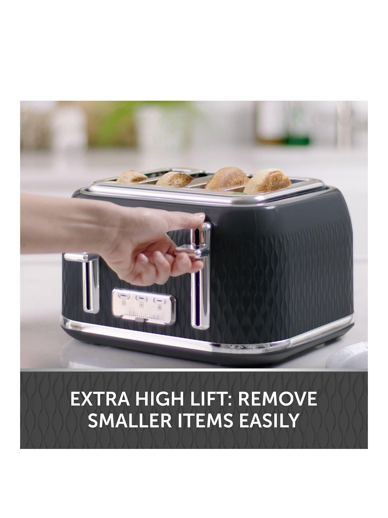 undefined Curve Collection 4-Slice Toaster - Black
