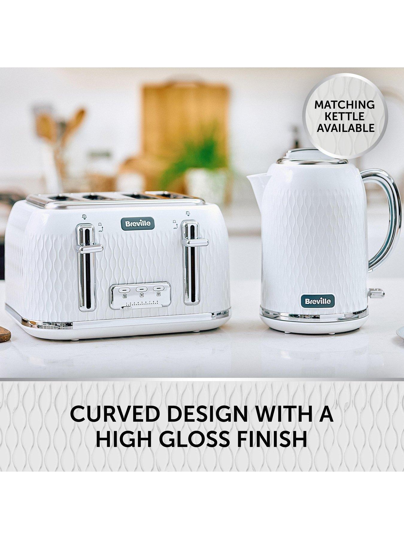 Breville high gloss clearance kettle and toaster