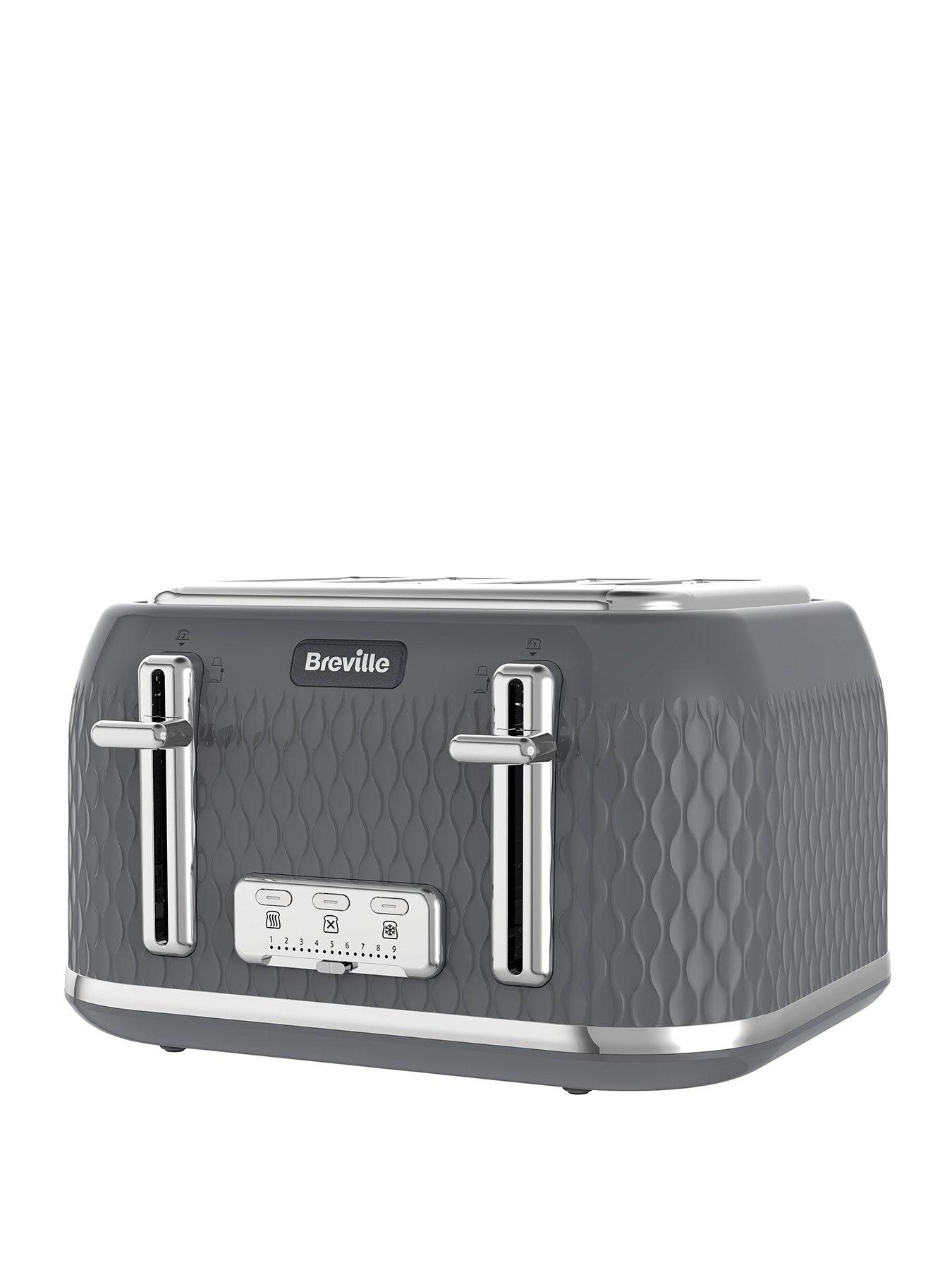 undefined Curve Collection 4-Slice Toaster - Grey