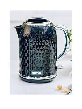 Product photograph of Breville Curve Collection Kettle - Black from very.co.uk