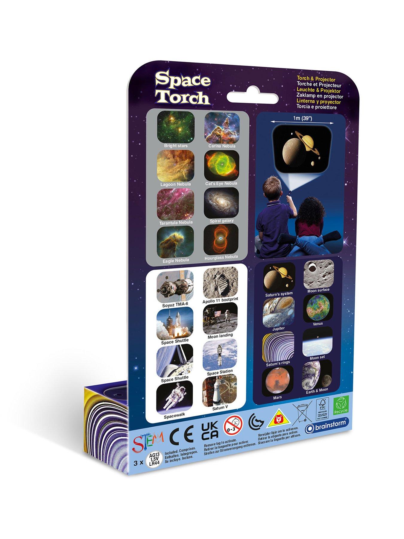 Image 4 of 7 of Brainstorm Toys Space and Animal Torches &amp; Projectors (2 pack)