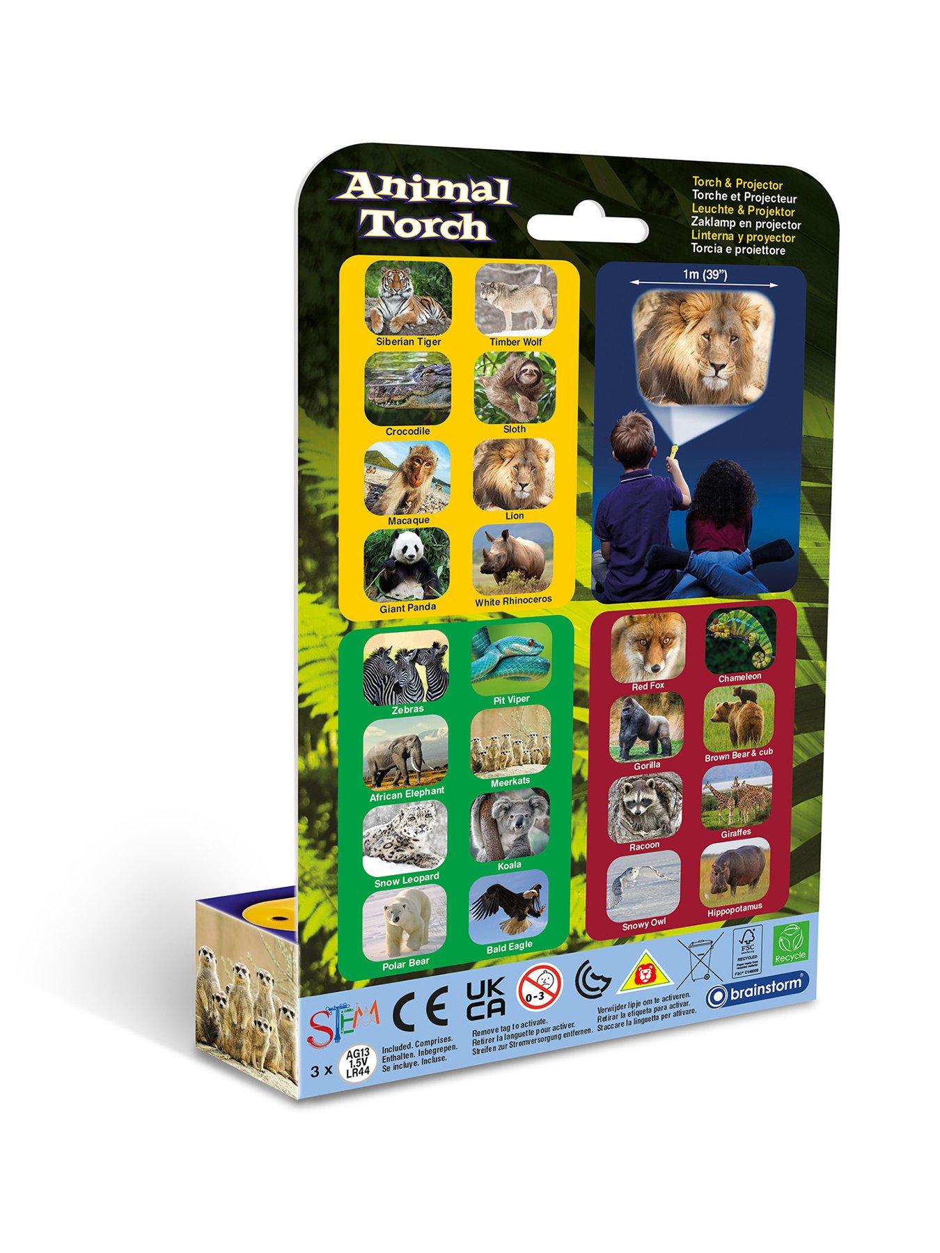 Image 7 of 7 of Brainstorm Toys Space and Animal Torches &amp; Projectors (2 pack)