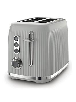 Product photograph of Breville Bold 2-slice Toaster - Grey from very.co.uk