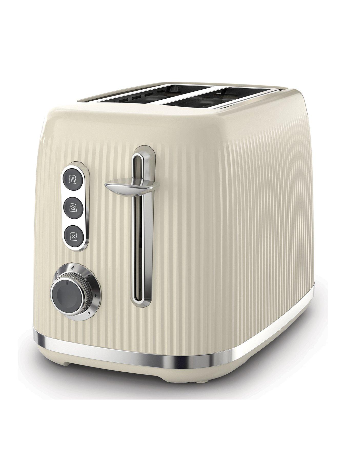 Product photograph of Breville Bold 2-slice Toaster - Cream from very.co.uk