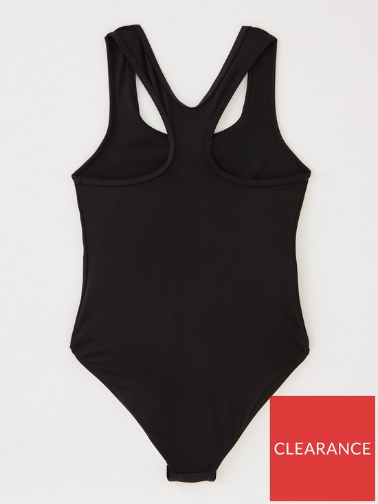 back image of ellesse-older-girls-wilima-swimsuit-black