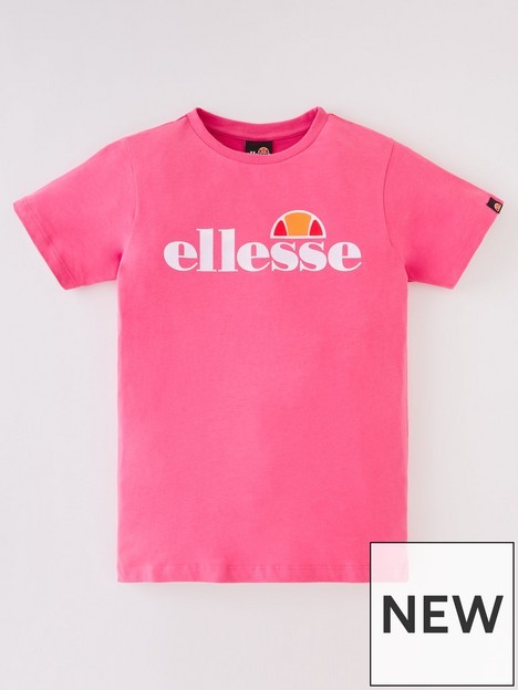 ellesse-ellesse-older-girls-jena-t-shirt-pink