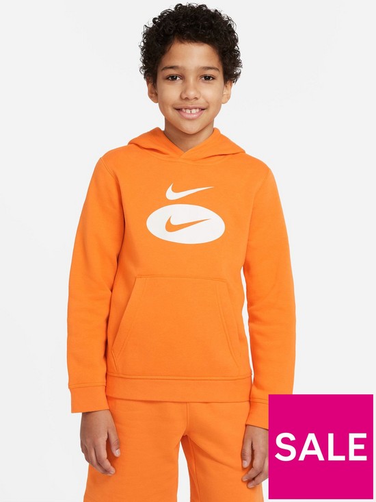 front image of nike-older-boys-nsw-core-hbr-po-hoody